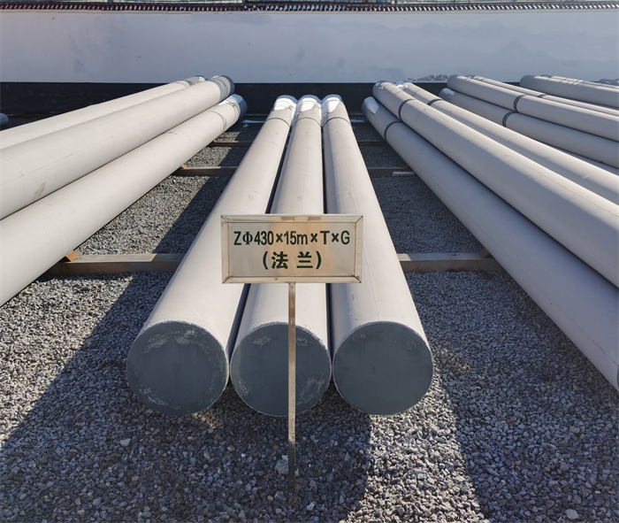 济阳430×15米×T×G砼电力电杆