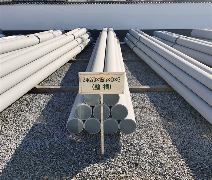 济阳270×15×O×G电力杆塔